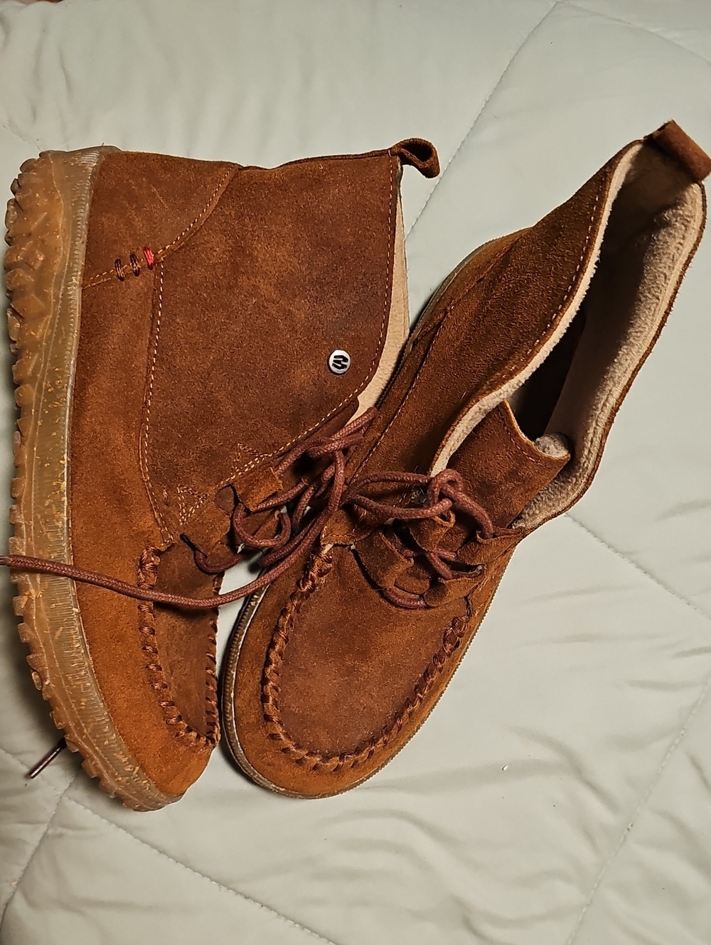 Minnetonka Women's Chestnut Suede Chukka Boots